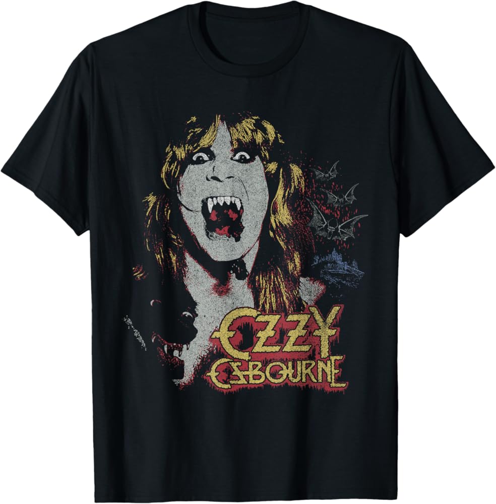 Ozzy Osbourne Speak of the Devil Tシャツ Amazon.com: Ozzy Osbourne – Vintage Speak Of The Devil T